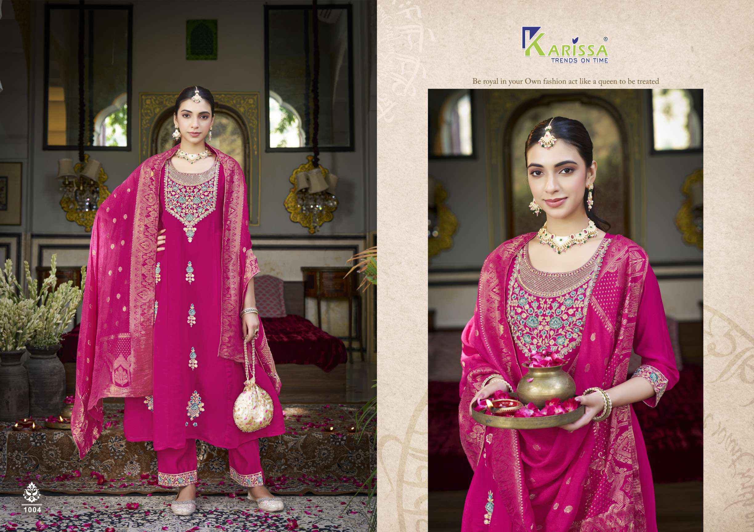 Karissa Festive Viscose Kurti Combo 4 pcs Catalogue