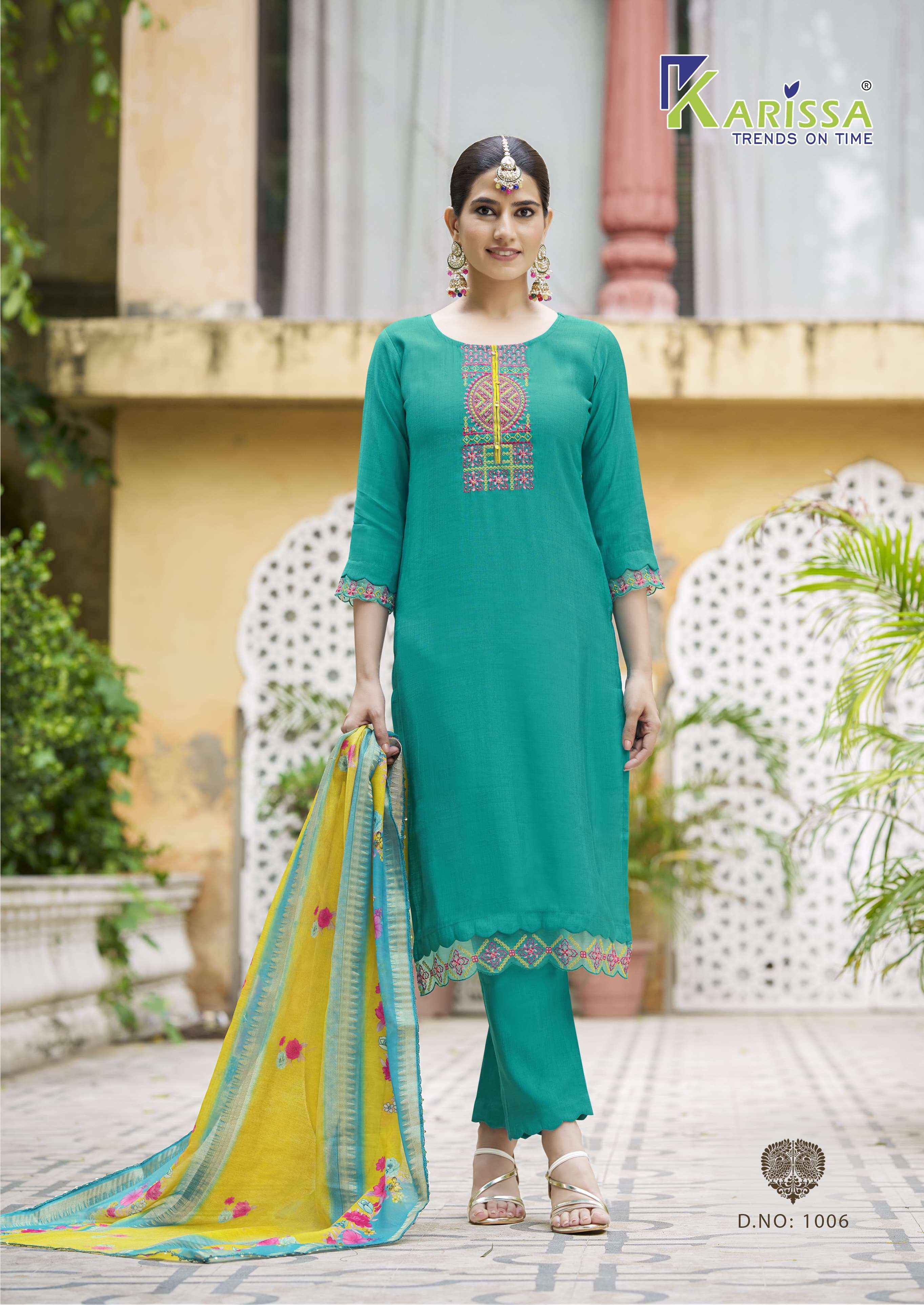 Karissa Swaraa Silk Kurti Combo 6 pcs Catalogue