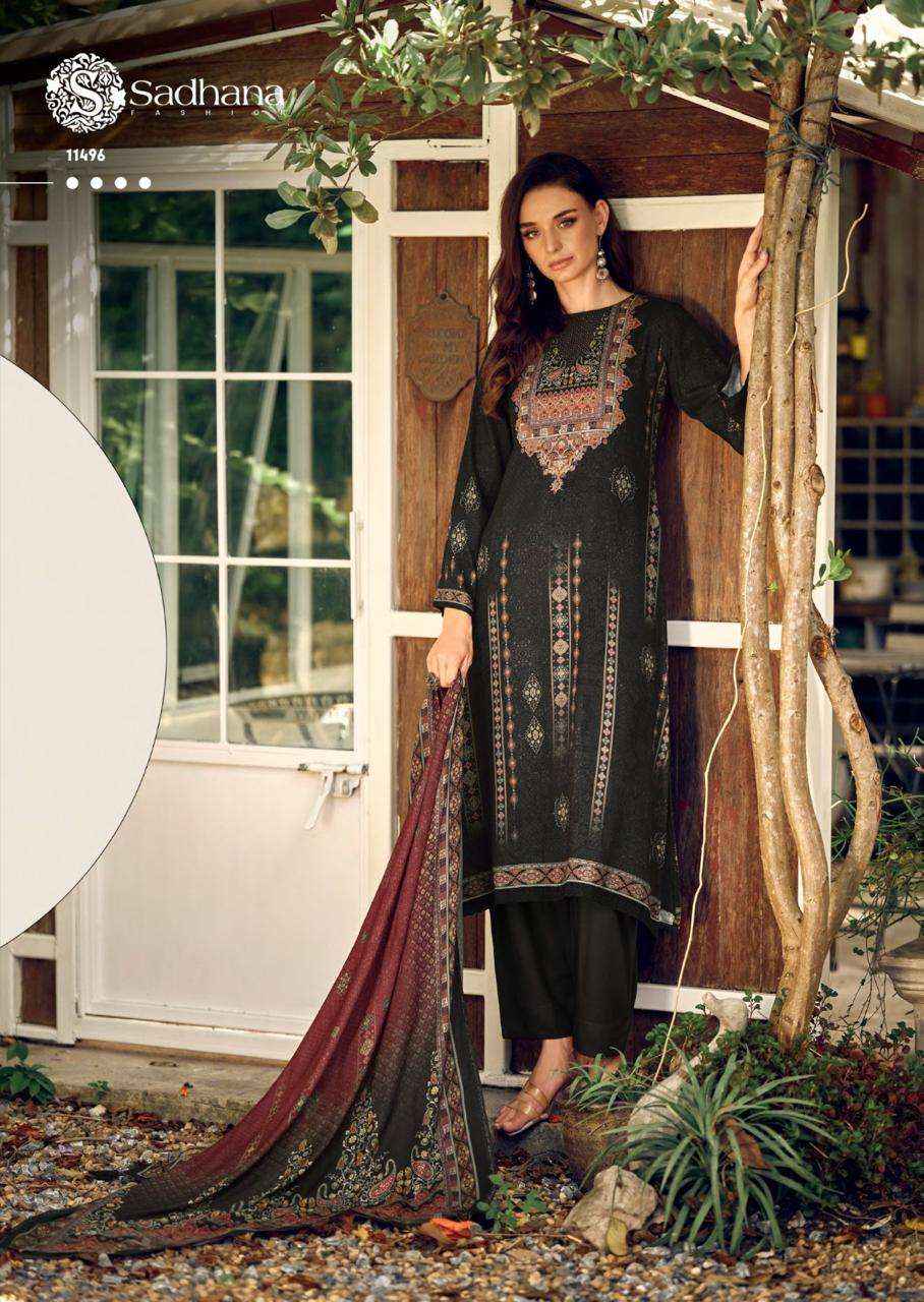 Sadhna Fashion Amariah Pashmina Dress Material 6 pcs Catalogue