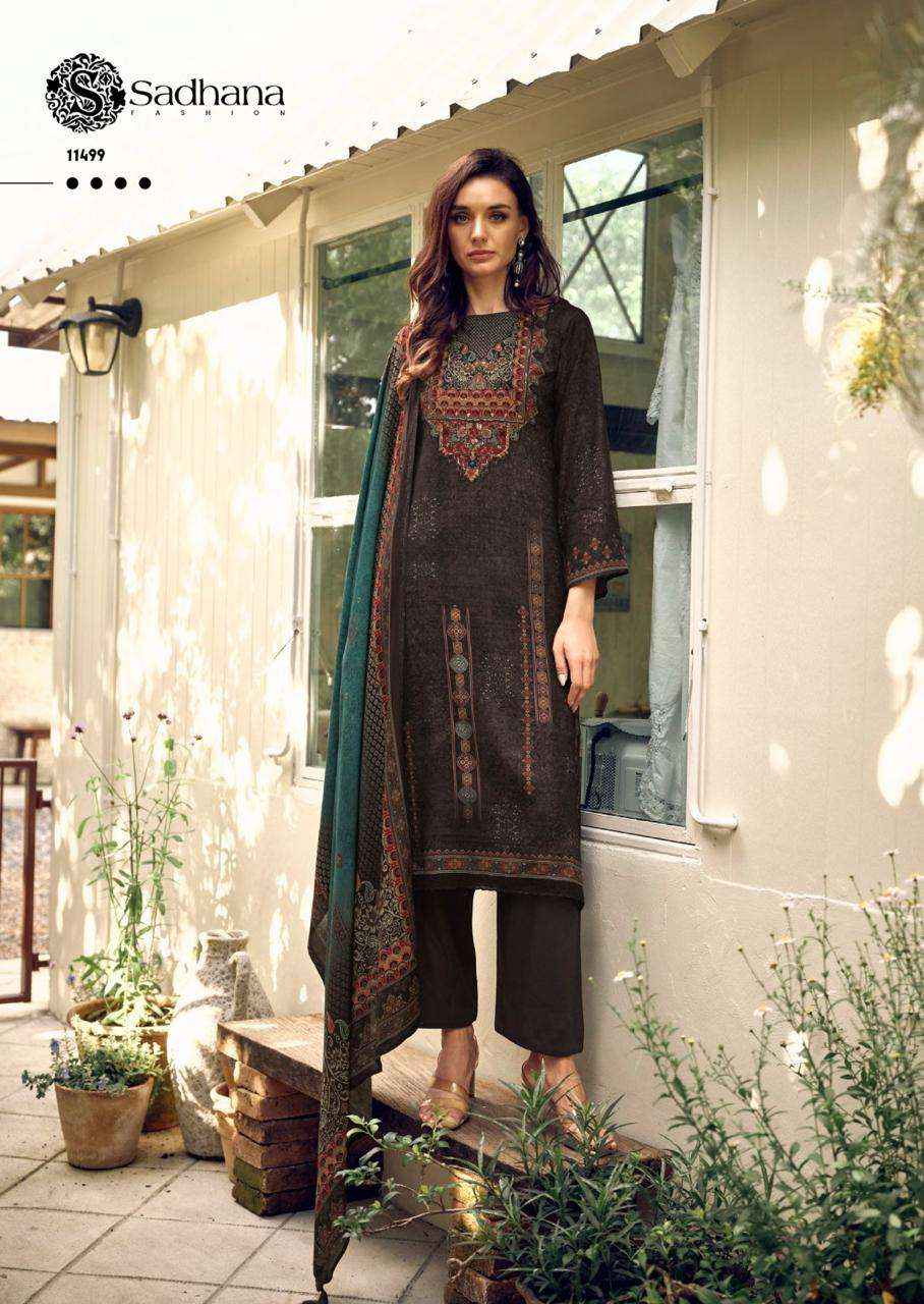 Sadhna Fashion Amariah Pashmina Dress Material 6 pcs Catalogue