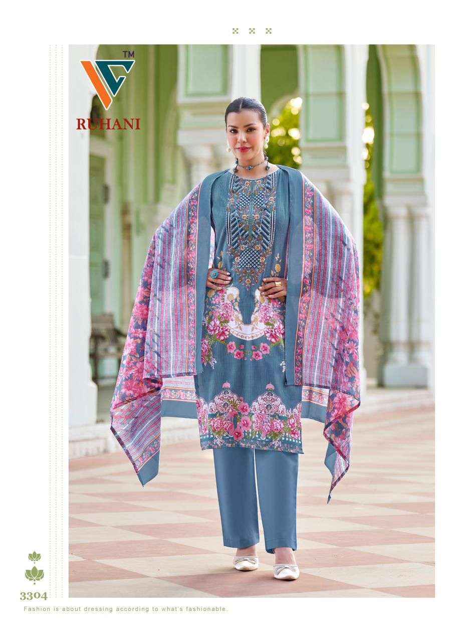 Vandana Creation Ruhani Vol 33 Cotton Dress Material 8 pcs Catalogue