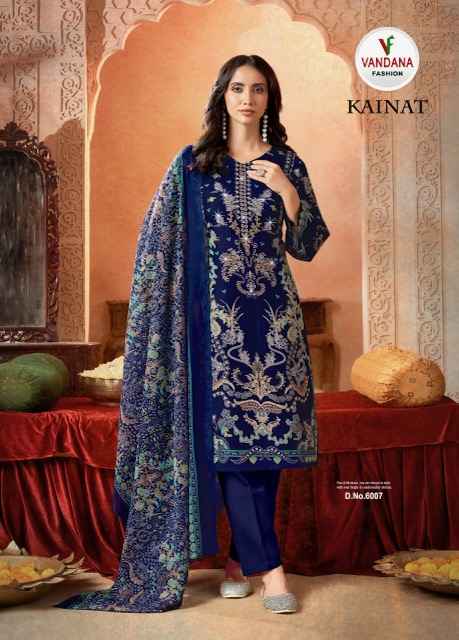 Vandana Fashion Kainat Vol 6 Cotton Dress Material 8 pcs Catalogue
