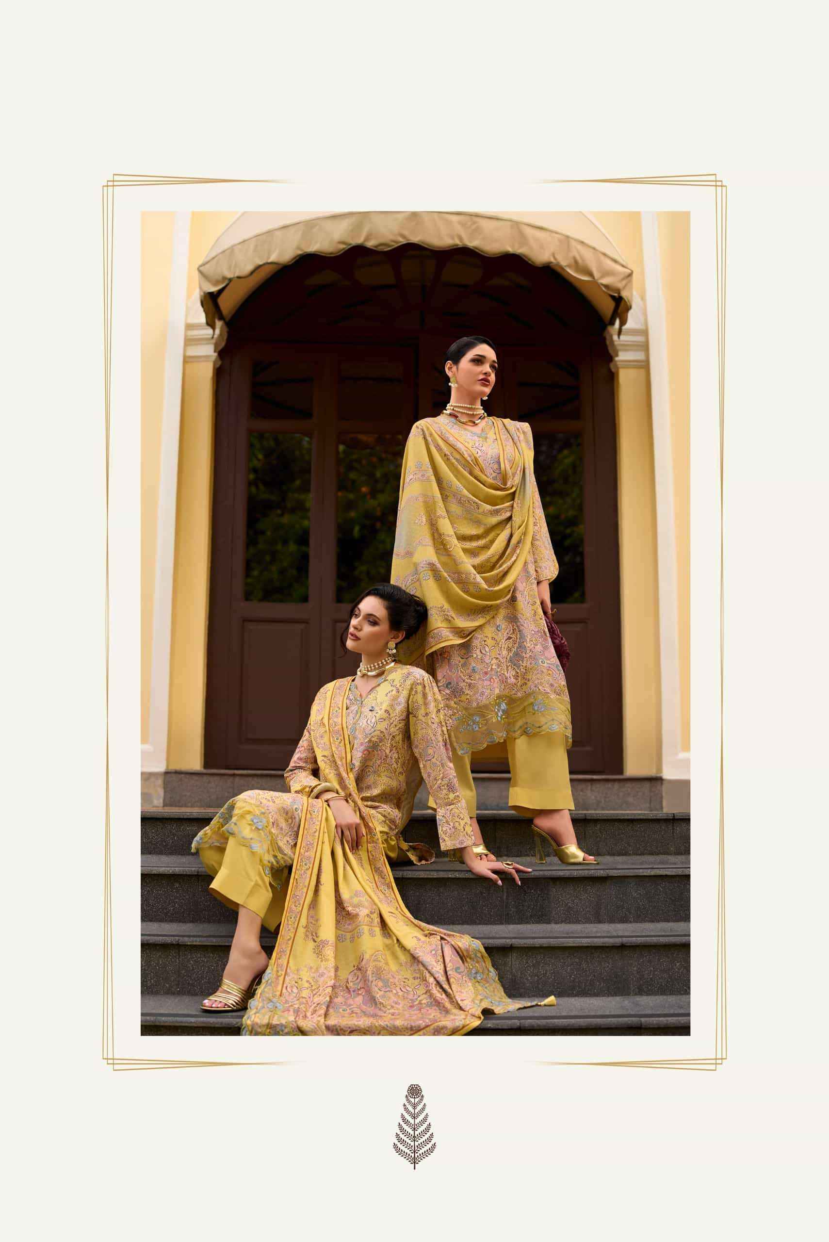 Varsha One & Only Viscouse Pashmina Dress Material 4 pcs Catalogue