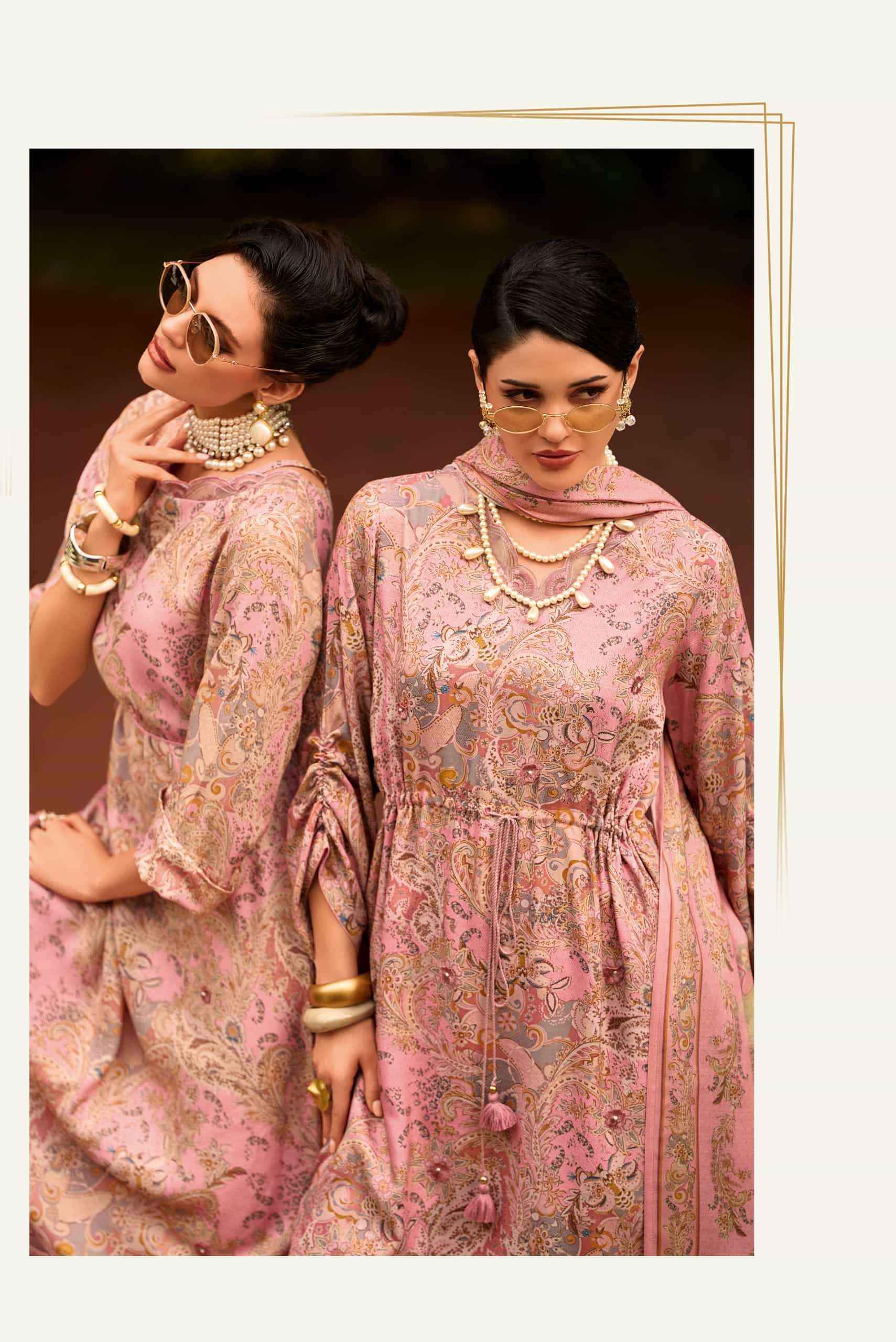 Varsha One & Only Viscouse Pashmina Dress Material 4 pcs Catalogue