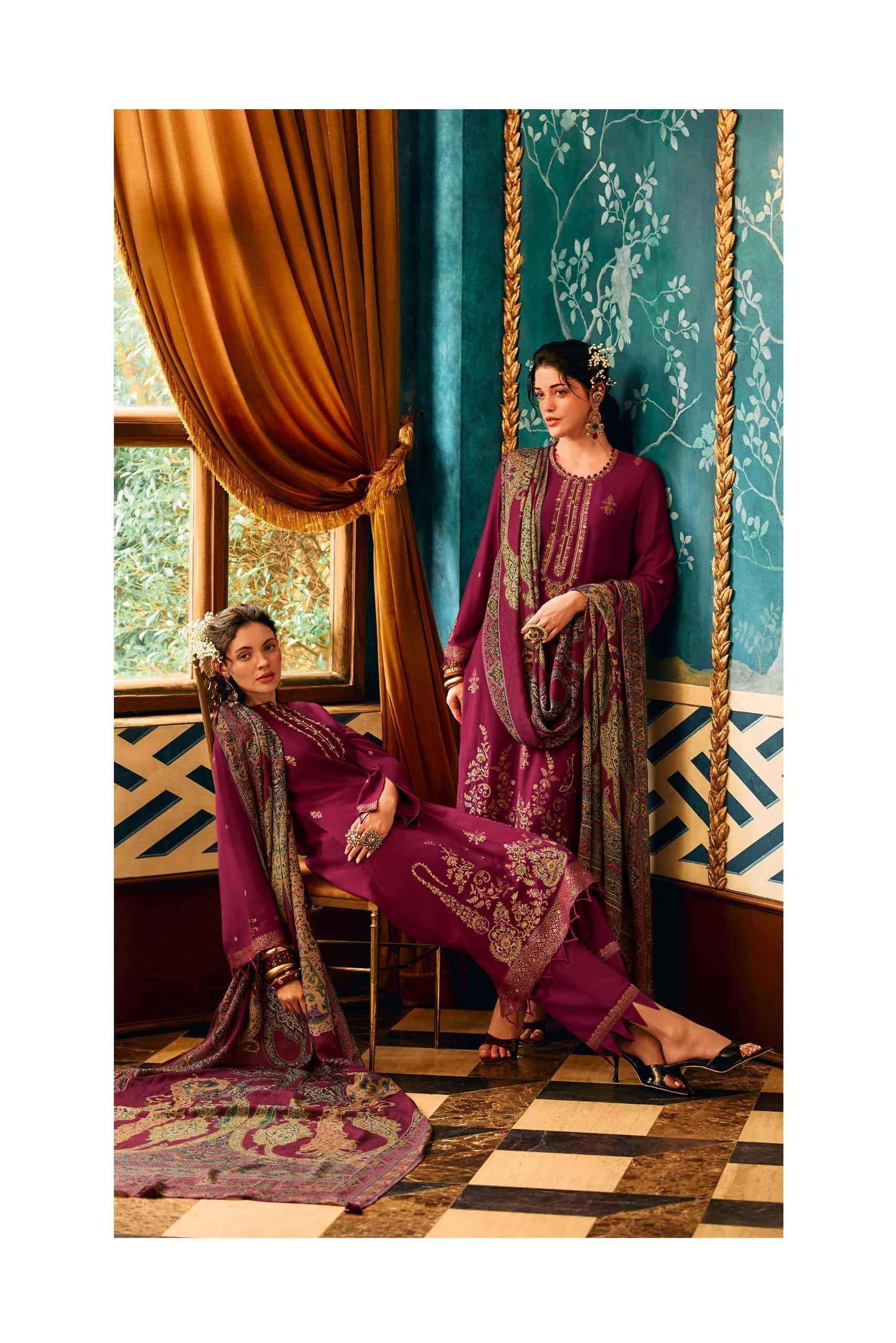 Varsha Zyan Viscouse Pashmina Dress Material 3 pcs Catalogue