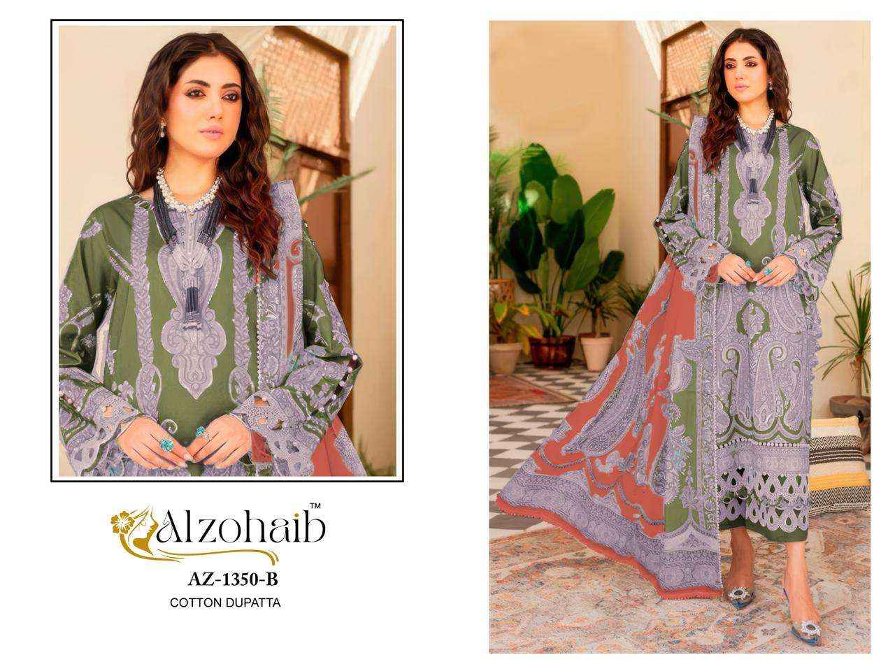 Al Zohaib Aaida Vol 1 Cotton Dress Material 4 pcs Catalogue