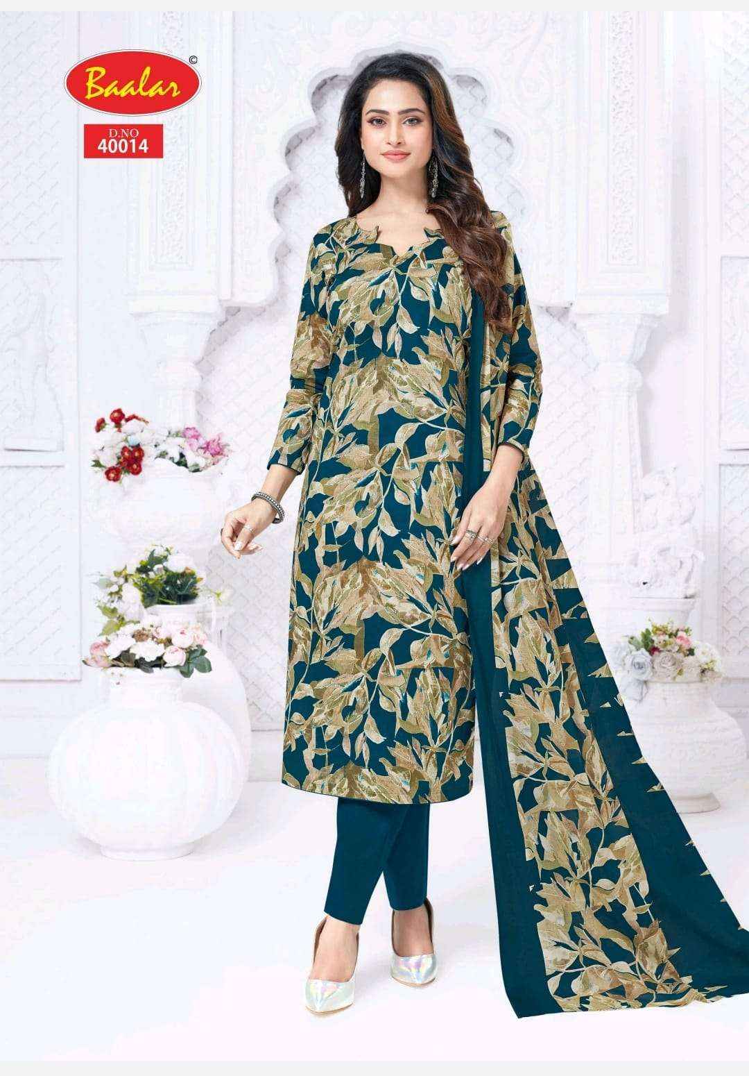 Baalar Kashmir Cotton Vol 4 Lawn Cotton Dress Material 12 pcs Catalogue