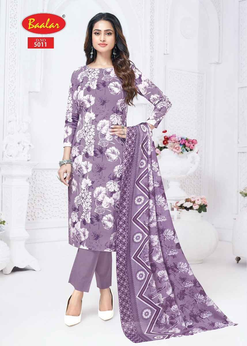 Baalar Pashmina Vol 5 Cotton Dress Material 12 pcs Catalogue
