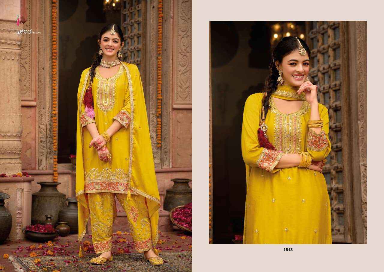 Eba Lifestyle Kashish Readymade Chinon Dress 3 pcs Catalogue