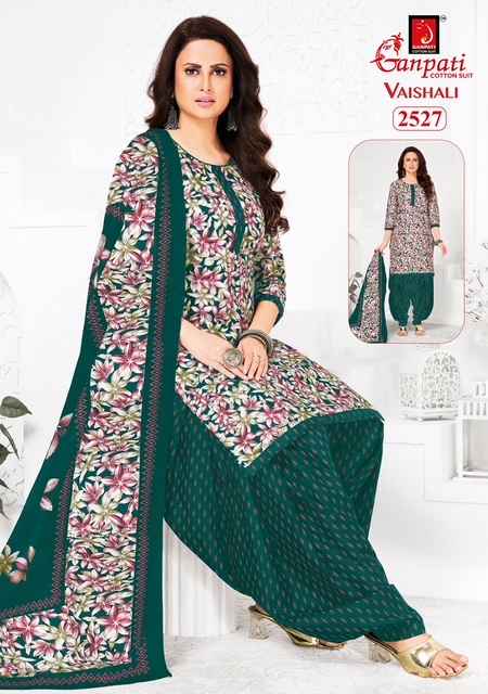 Ganpati Vaishali Vol 11 Cotton Dress Material 15 pcs Catalogue