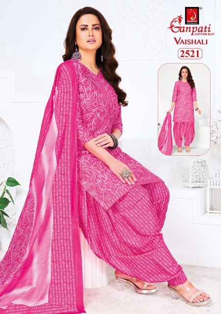 Ganpati Vaishali Vol 11 Cotton Dress Material 15 pcs Catalogue