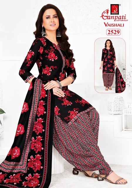 Ganpati Vaishali Vol 11 Cotton Dress Material 15 pcs Catalogue