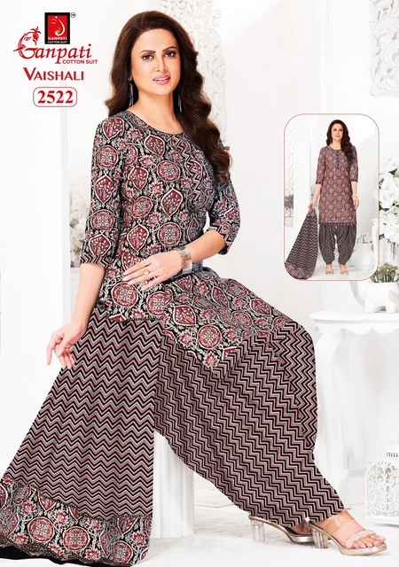 Ganpati Vaishali Vol 11 Cotton Dress Material 15 pcs Catalogue