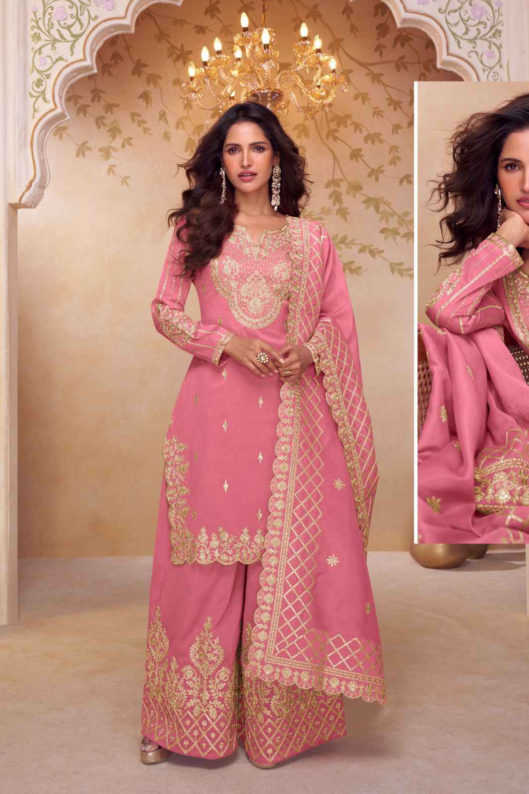 Gulkayra Designer Kajri Readymade Simar Silk Dress 3 Pc Catalouge