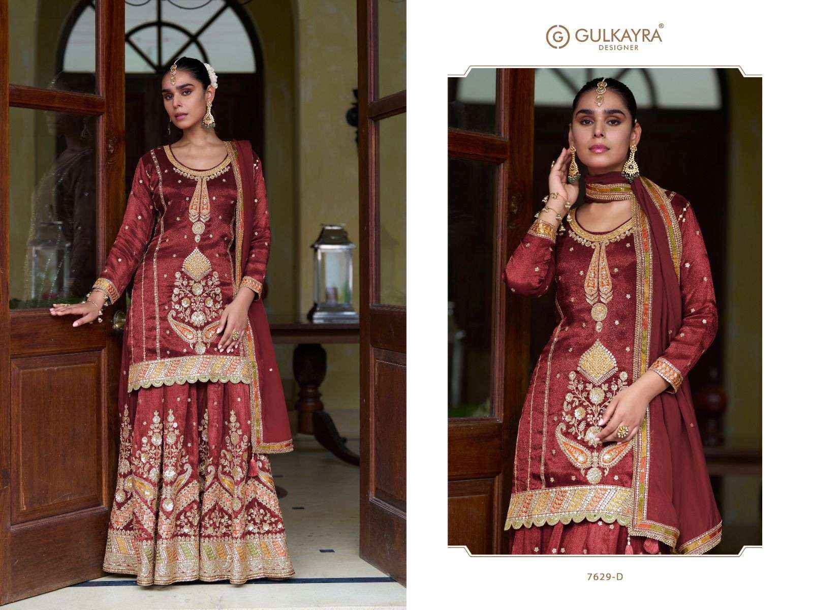 Gulkayra Designer Taiyba Vol 1 Readymade Simer Silk Dress 3 Pc Catalouge