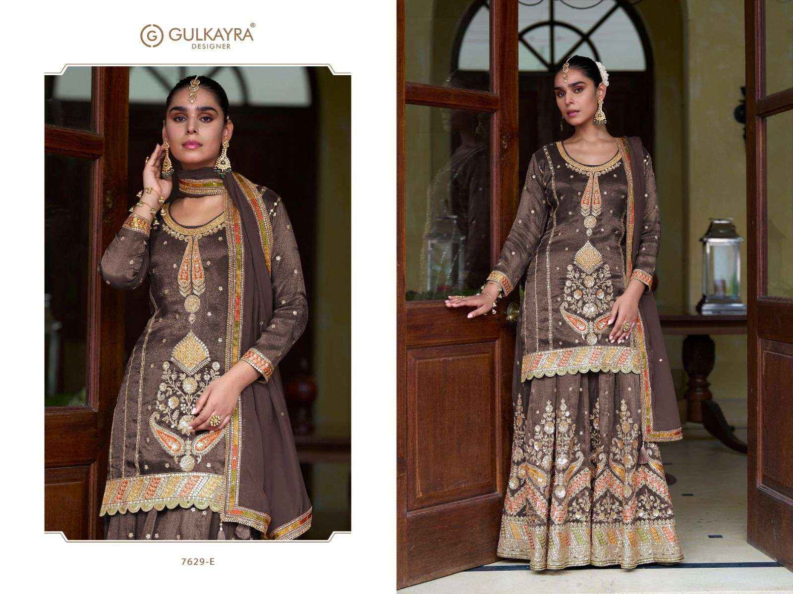 Gulkayra Designer Taiyba Vol 1 Readymade Simer Silk Dress 3 Pc Catalouge