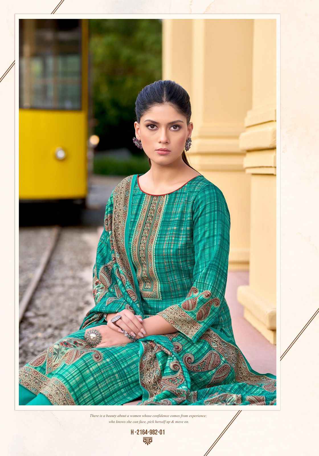 Harshit Fashion Parav Pashmina Dress Material 6 pcs Catalogue