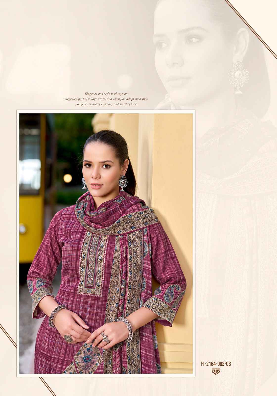 Harshit Fashion Parav Pashmina Dress Material 6 pcs Catalogue