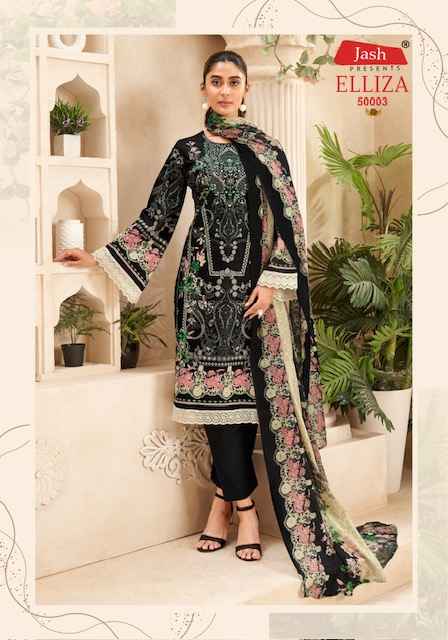 Jash Elliza Vol 50 Cotton Dress Material 10 pcs Catalogue