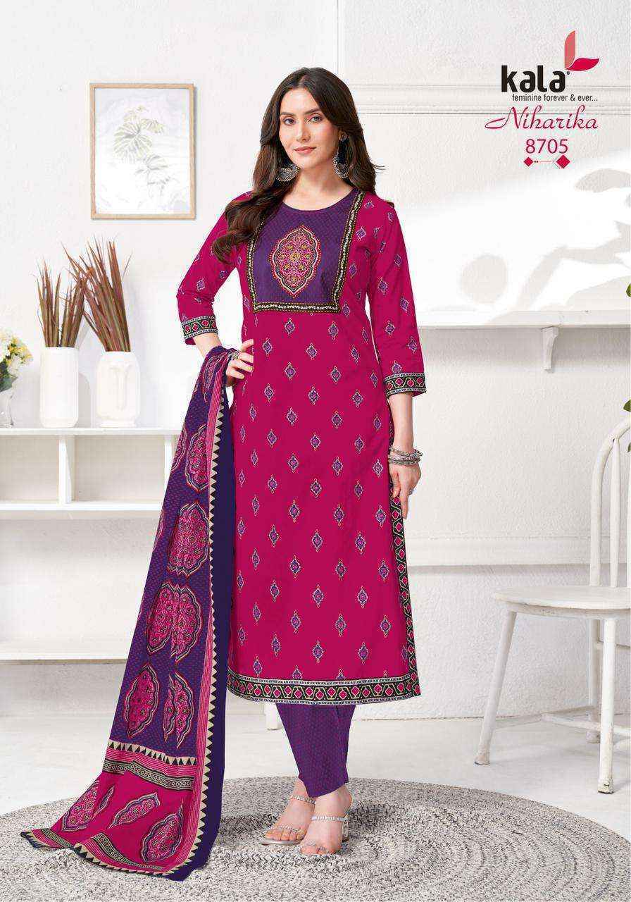 Kala Niharika Vol 5 Readymade Cotton Dress 8 pcs Catalogue