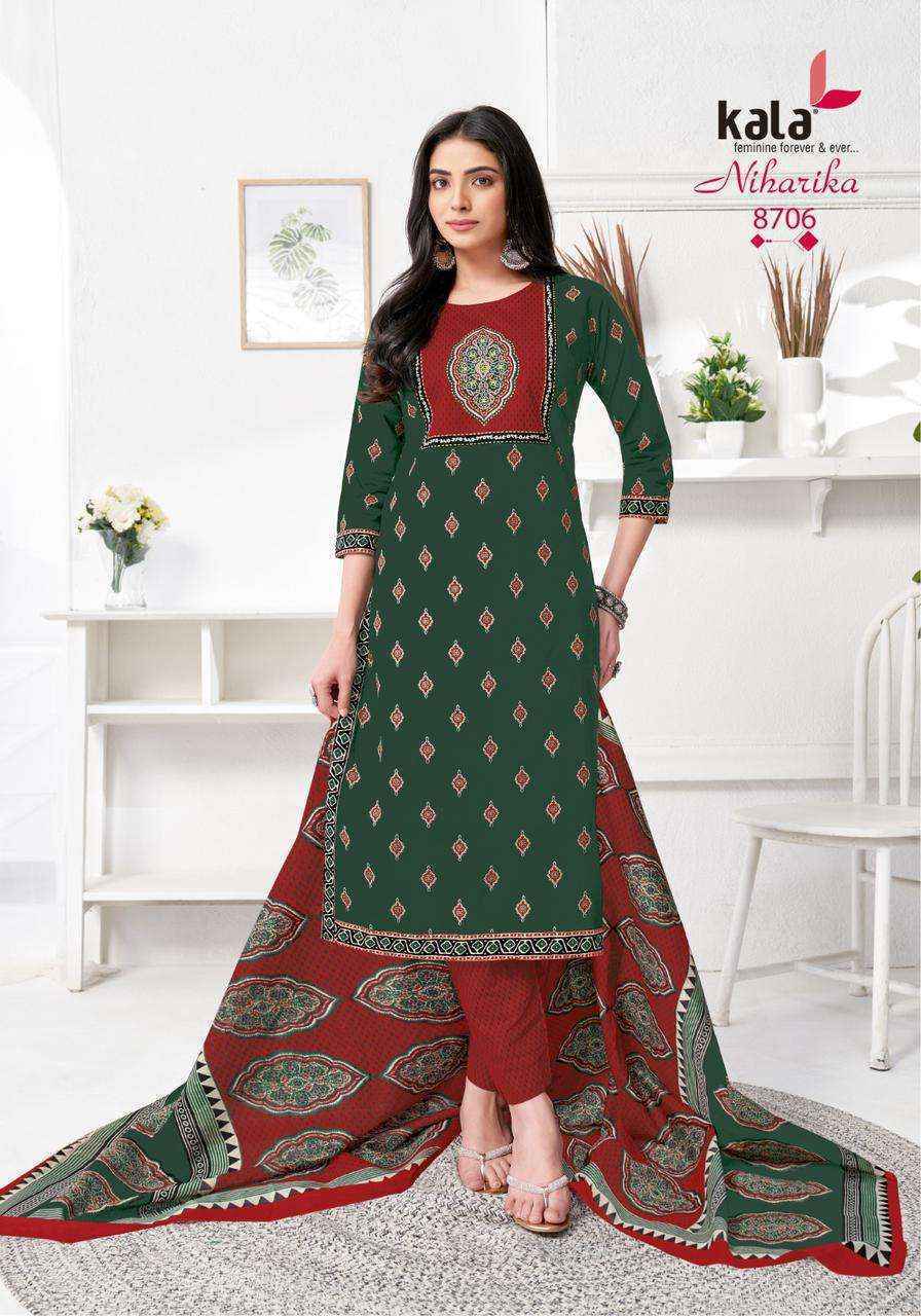 Kala Niharika Vol 5 Readymade Cotton Dress 8 pcs Catalogue