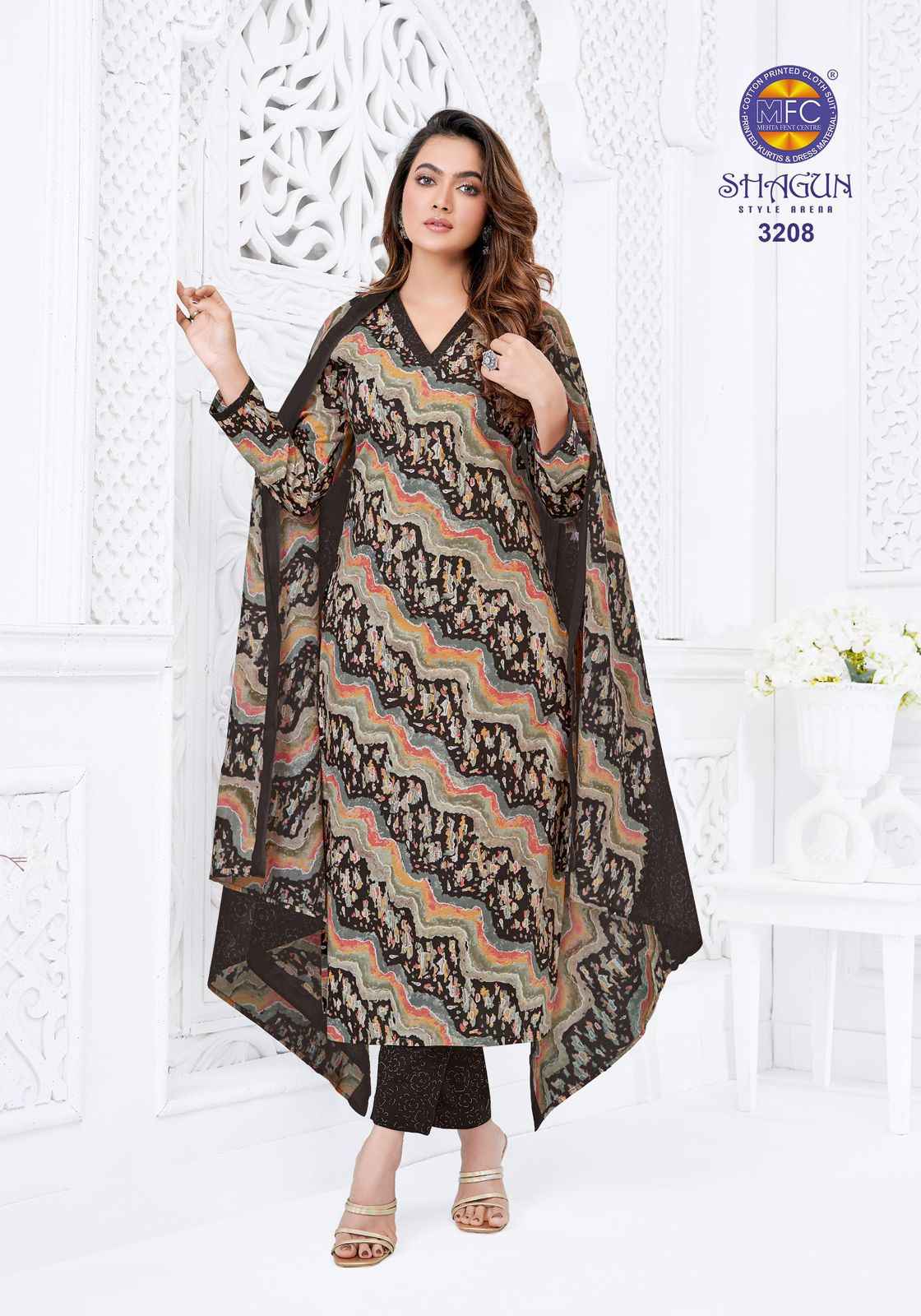 MFC Shagun Vol 32 Cotton Dress Material 20 pcs Catalogue