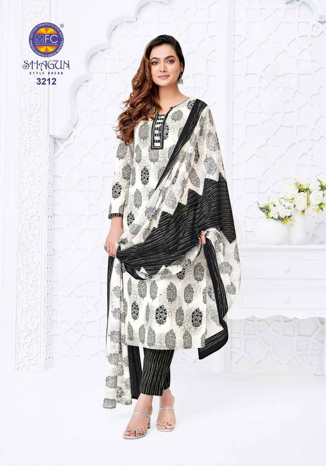 MFC Shagun Vol 32 Cotton Dress Material 20 pcs Catalogue
