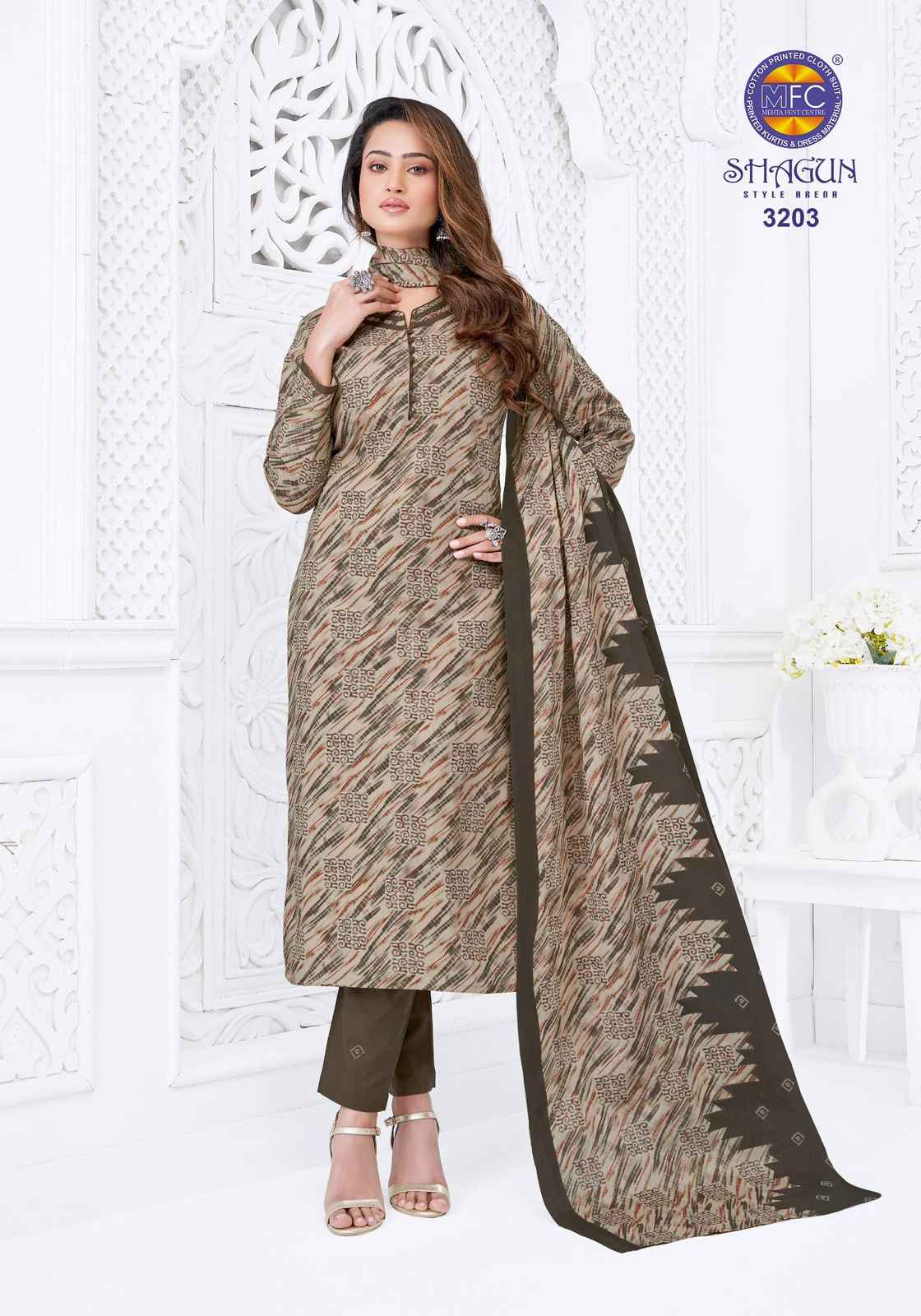 MFC Shagun Vol 32 Cotton Dress Material 20 pcs Catalogue