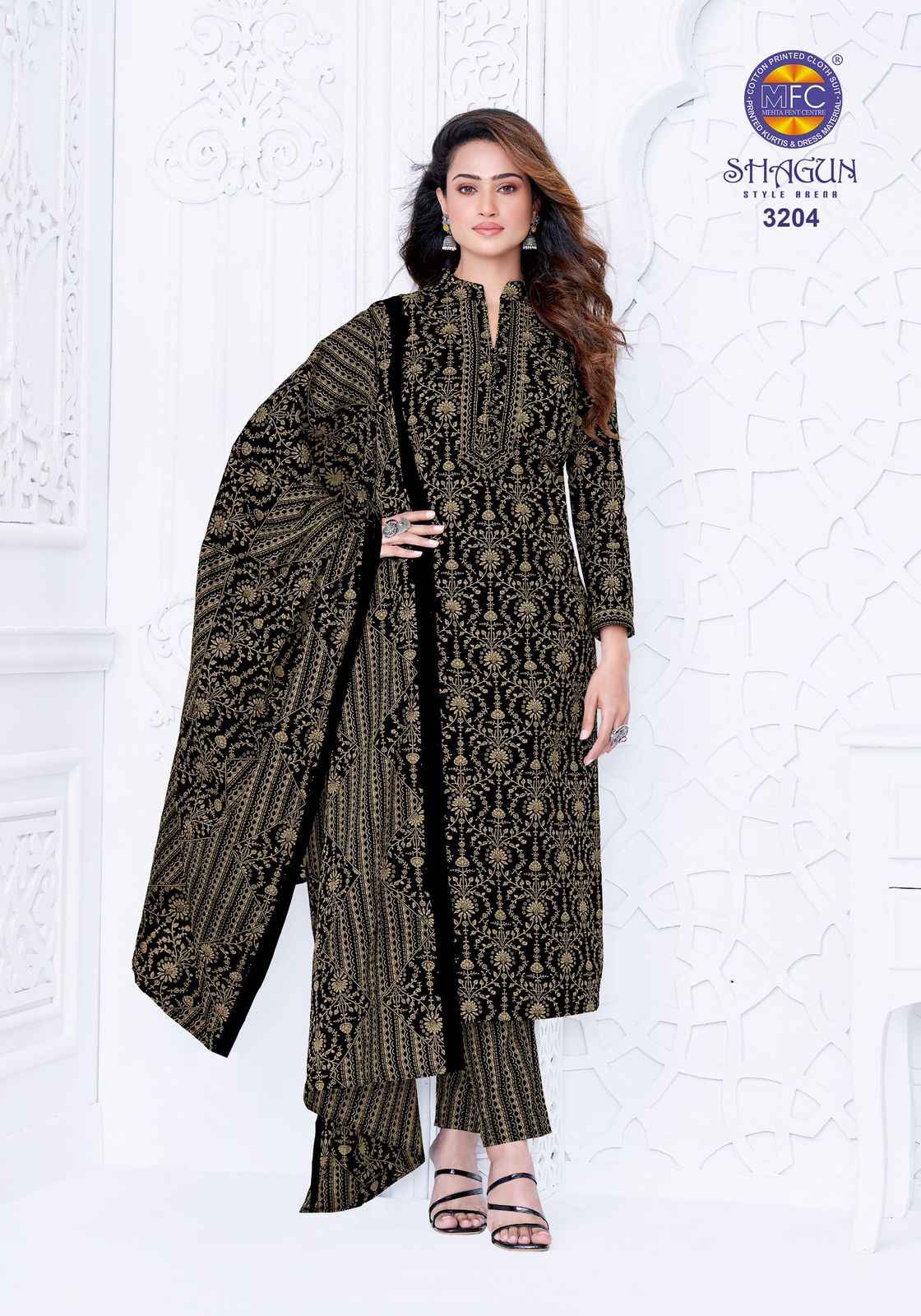 MFC Shagun Vol 32 Cotton Dress Material 20 pcs Catalogue