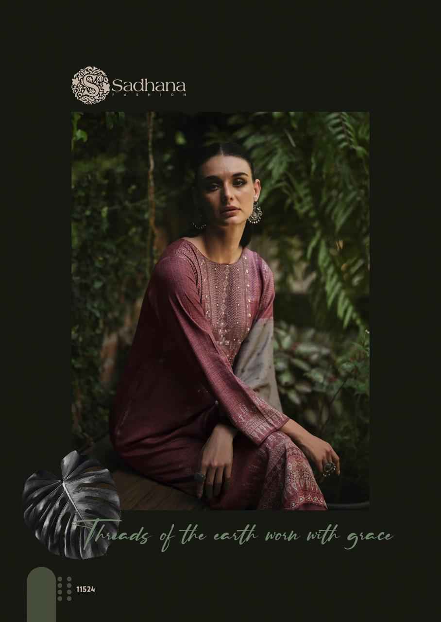 Sadhna Fashion Secret Garden Viscouse Pashmina Dress Material 6 pcs Catalogue