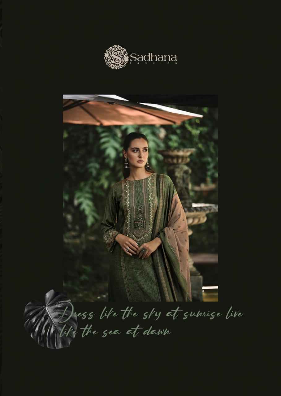 Sadhna Fashion Secret Garden Viscouse Pashmina Dress Material 6 pcs Catalogue