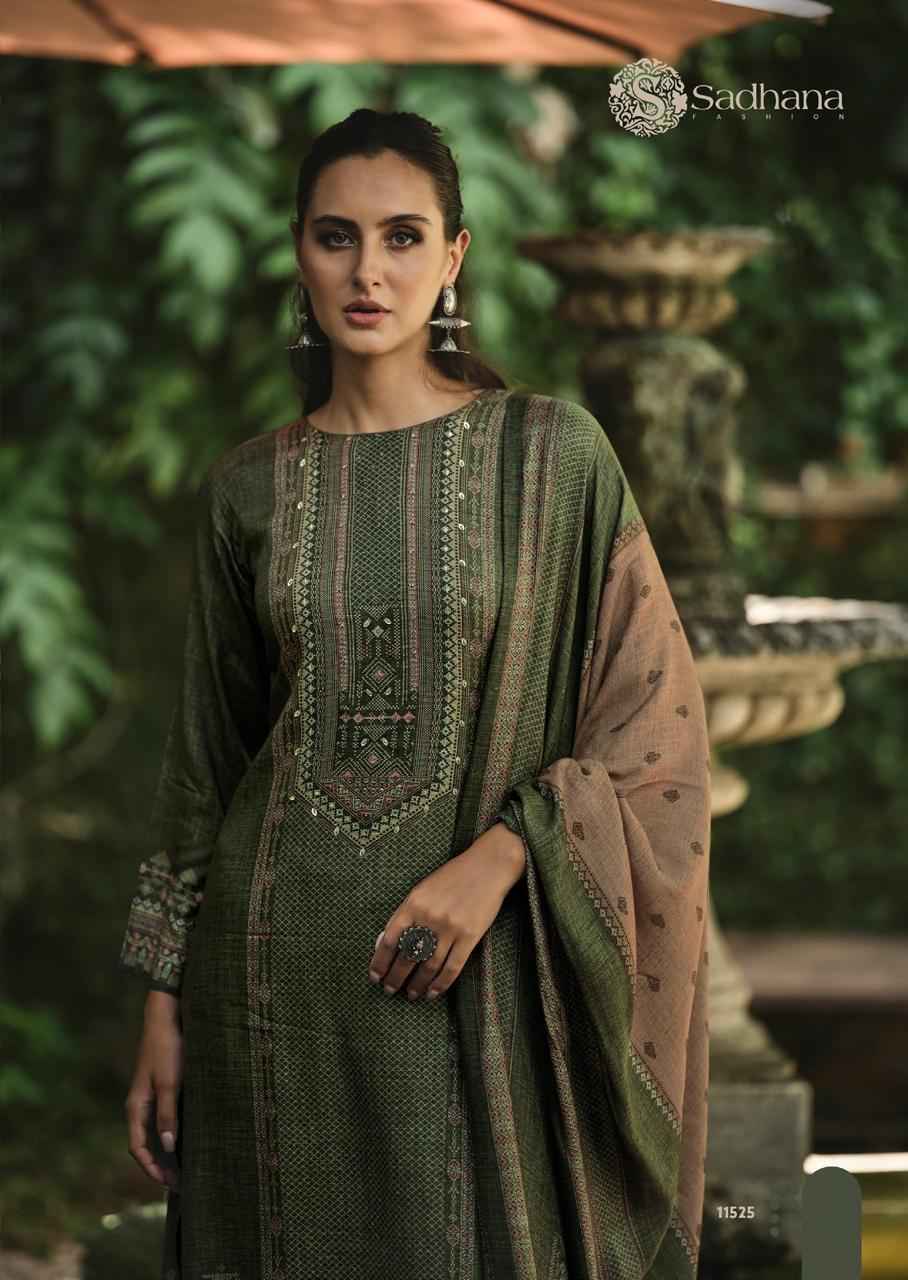 Sadhna Fashion Secret Garden Viscouse Pashmina Dress Material 6 pcs Catalogue