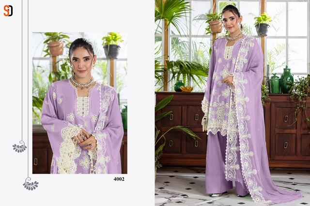 Shraddha Designer Elaf Vol 4 Cotton Dress Material 4 pcs Catalogue