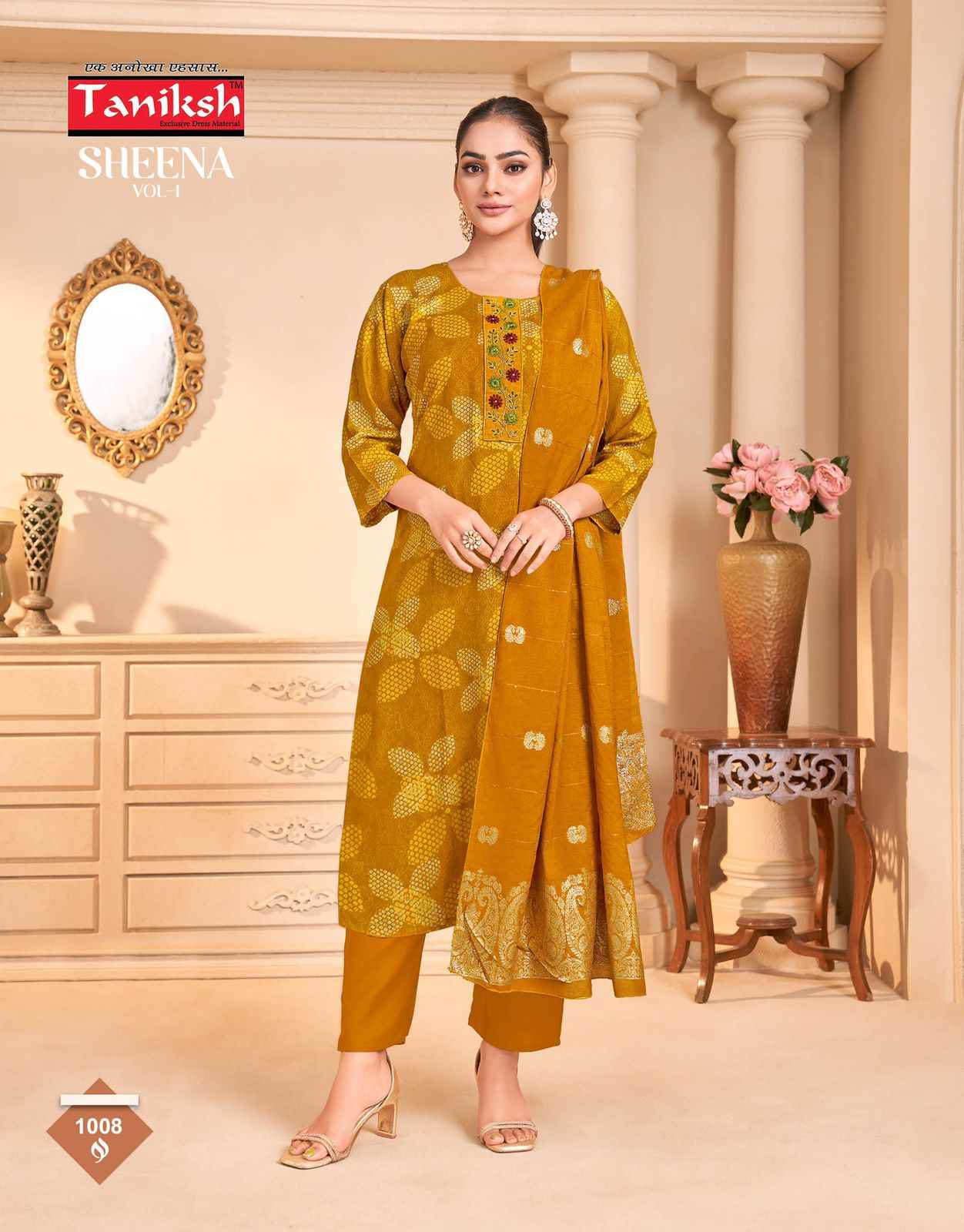 Taniksh Sheena Vol 1 Rayon Kurti Combo 8 pcs Catalogue