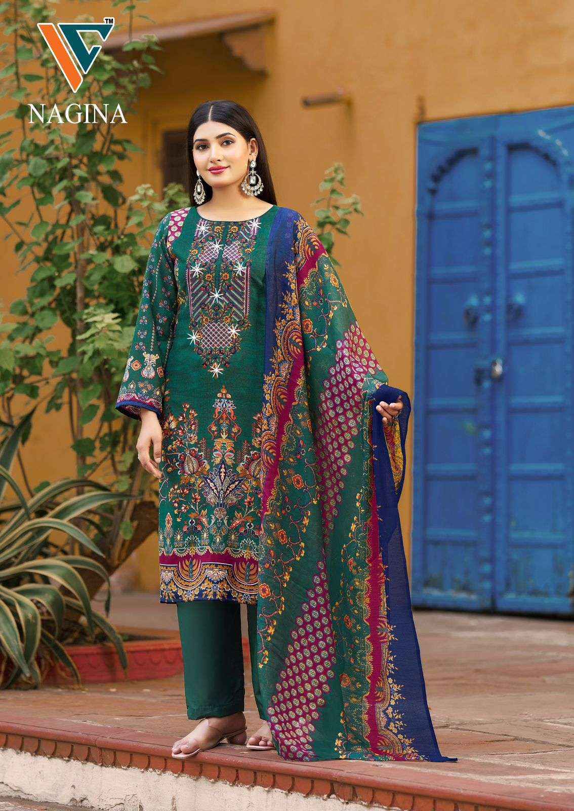 Vandana‎ Creation Nagina‎ Vol 7 Cotton Dress Material 8 pcs Catalogue