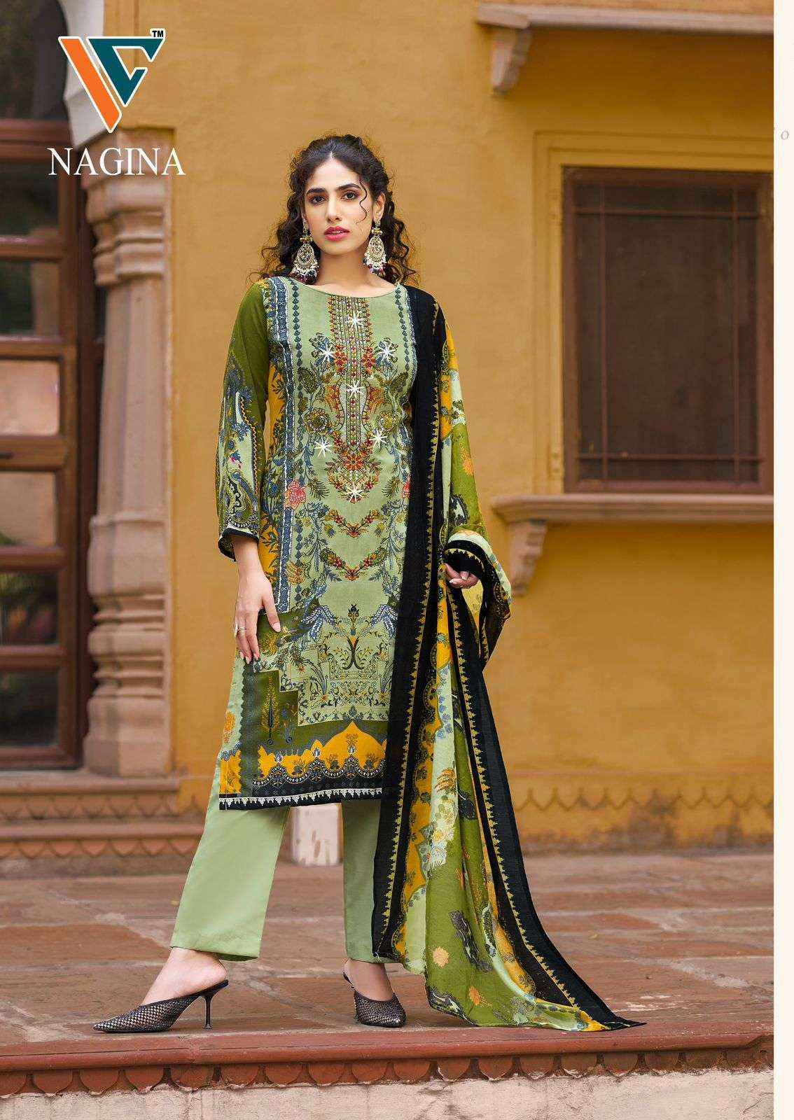 Vandana‎ Creation Nagina‎ Vol 7 Cotton Dress Material 8 pcs Catalogue