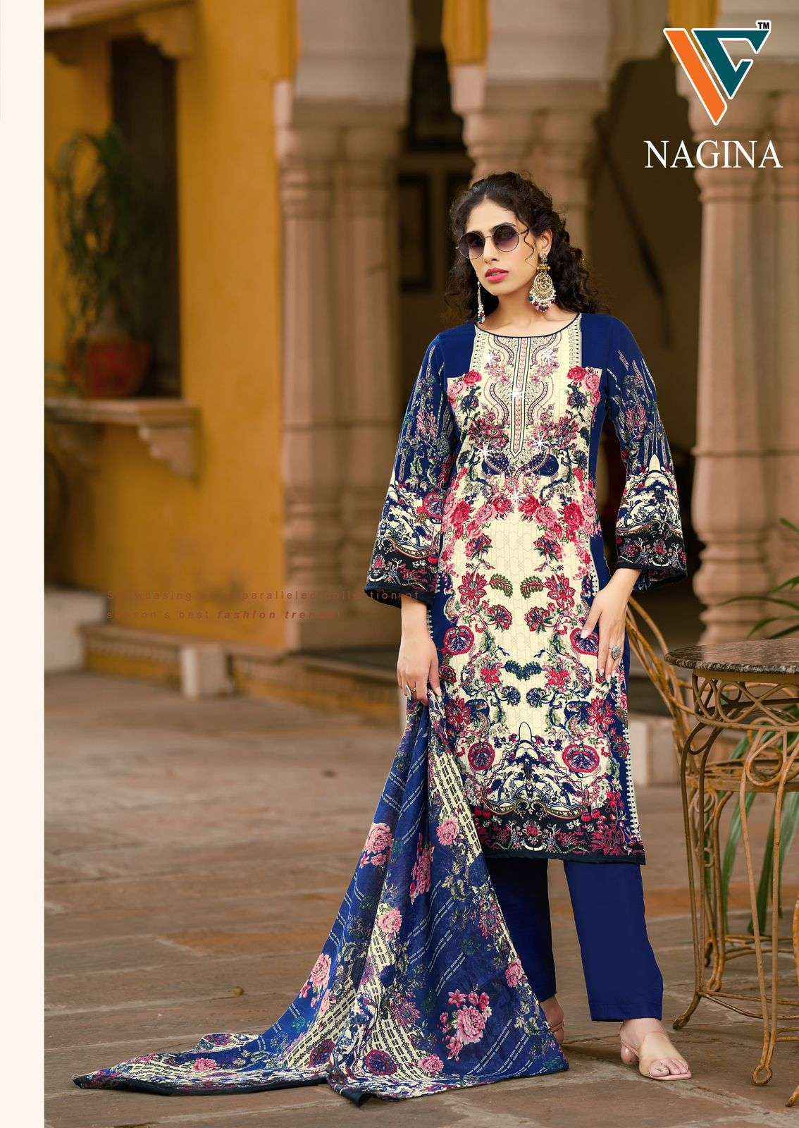 Vandana‎ Creation Nagina‎ Vol 7 Cotton Dress Material 8 pcs Catalogue