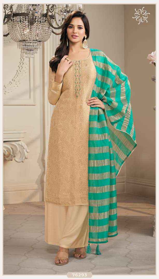 Vinay Fashion Kuleesh Shirina Jacquard Dress Material 4 pcs Catalogue