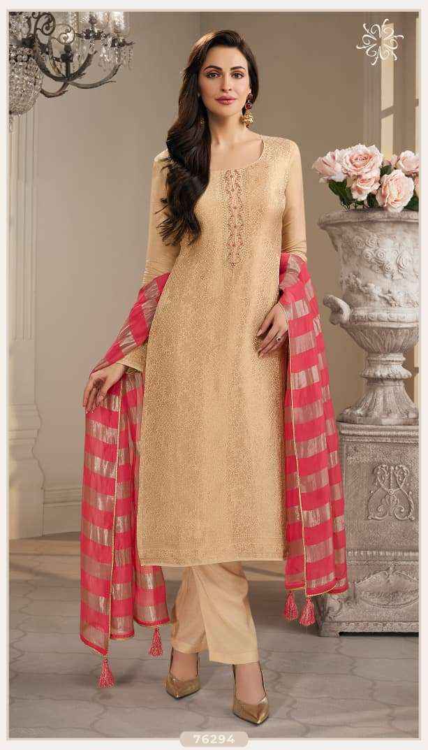 Vinay Fashion Kuleesh Shirina Jacquard Dress Material 4 pcs Catalogue