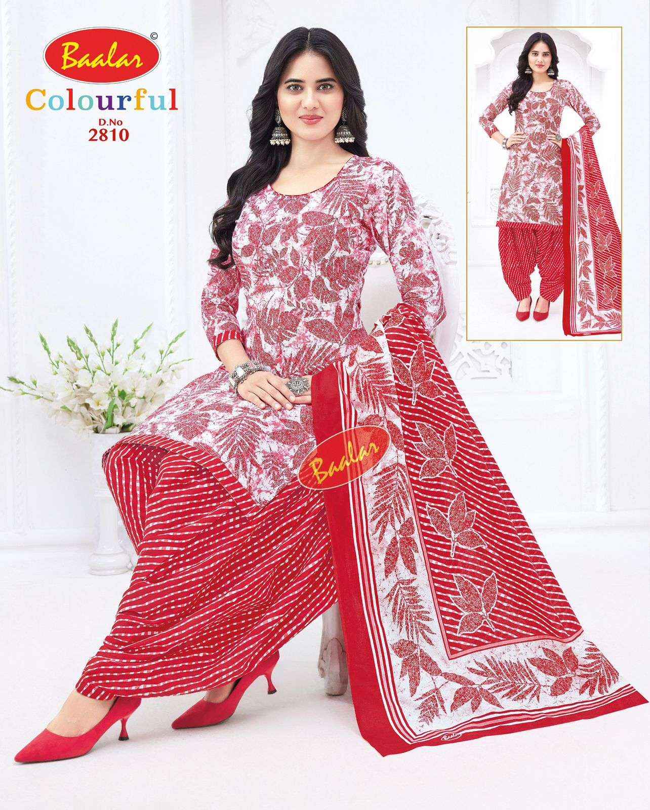 Baalar Colourful Vol 28 Cotton Dress Material 36 pcs Catalogue