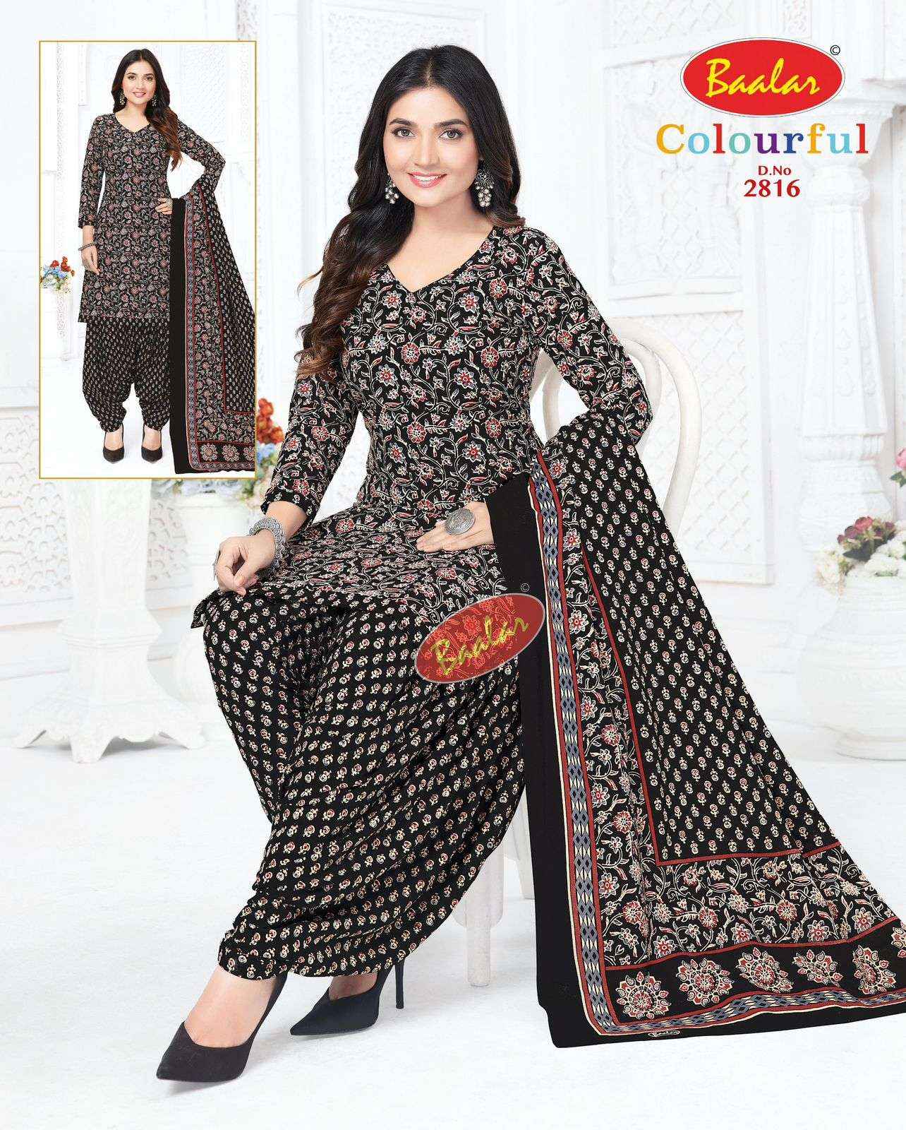 Baalar Colourful Vol 28 Cotton Dress Material 36 pcs Catalogue