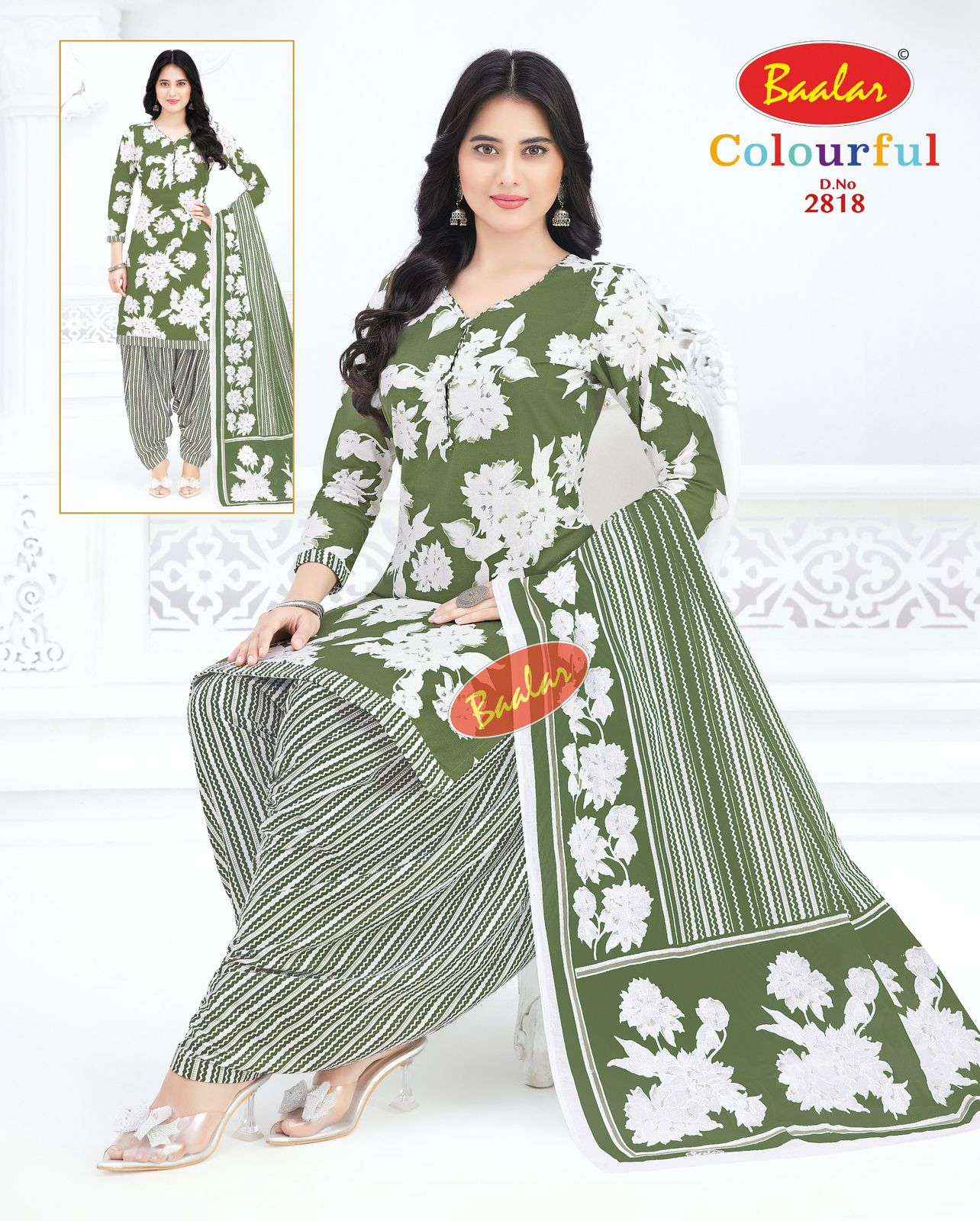 Baalar Colourful Vol 28 Cotton Dress Material 36 pcs Catalogue