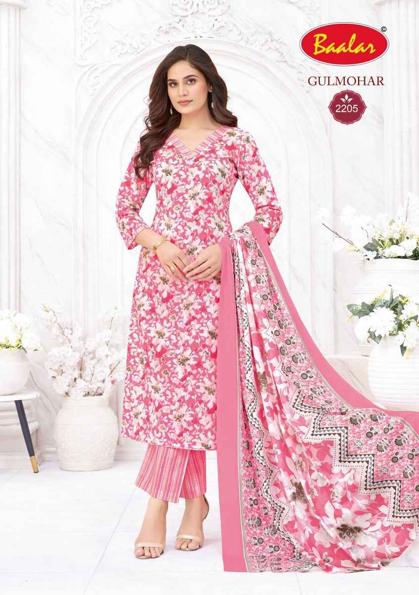 Baalar Gulmohar Vol 2 Cotton Dress Material 12 pcs Catalogue