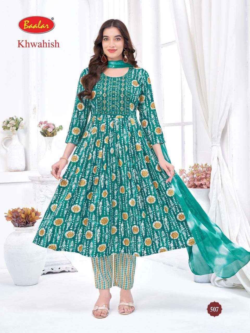 Baalar Khwahish Vol 3 Cotton Kurti Combo 8 pcs Catalogue