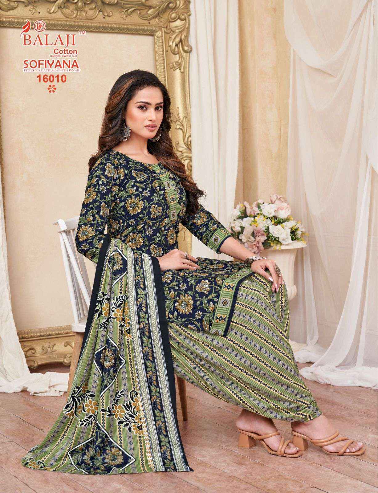 Balaji Sofiyana Vol 16 Readymade Cotton Dress 12 pcs Catalogue