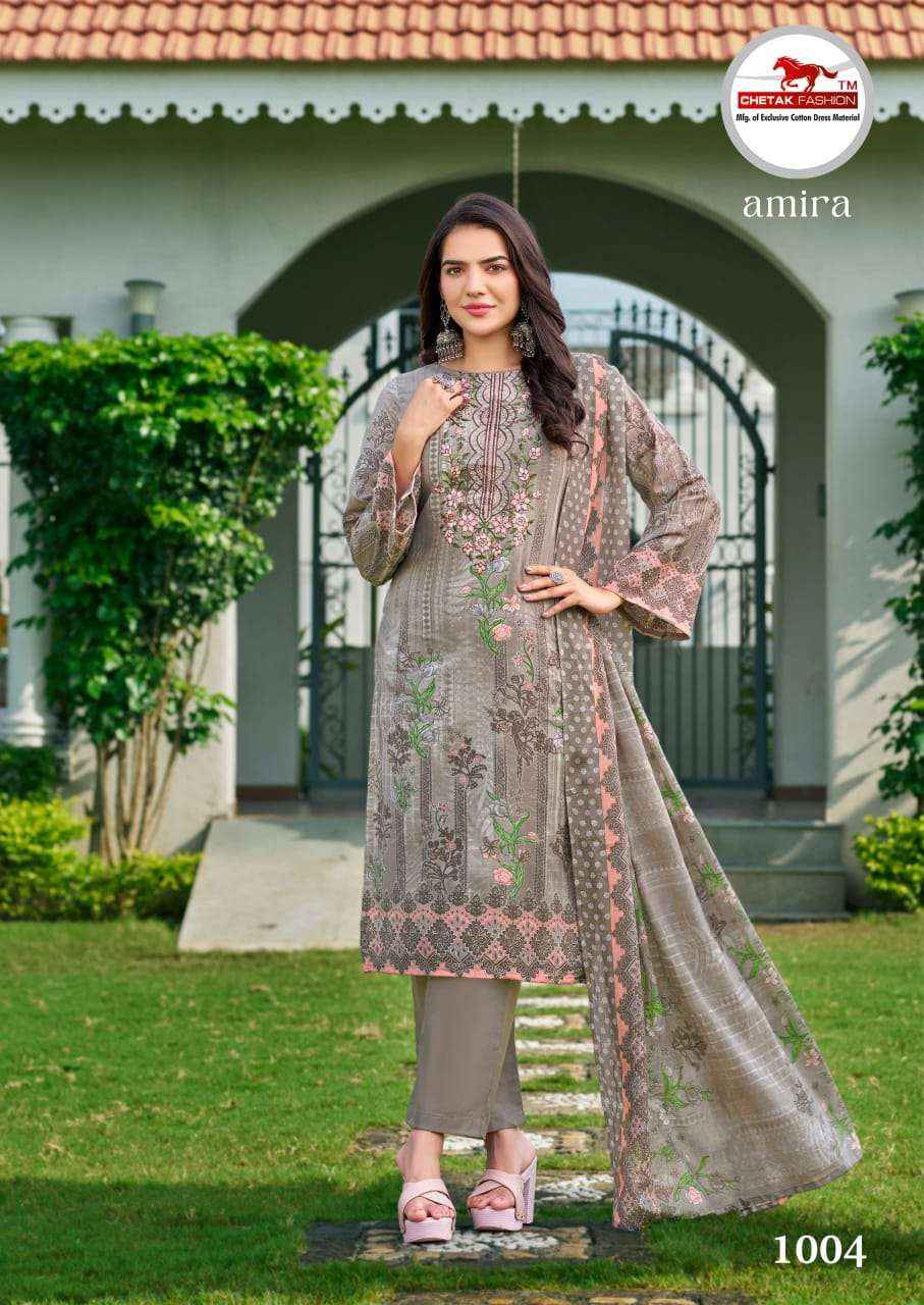 Chetak Fashion Amira Vol 1 Cotton Dress Material 8 pcs Catalogue