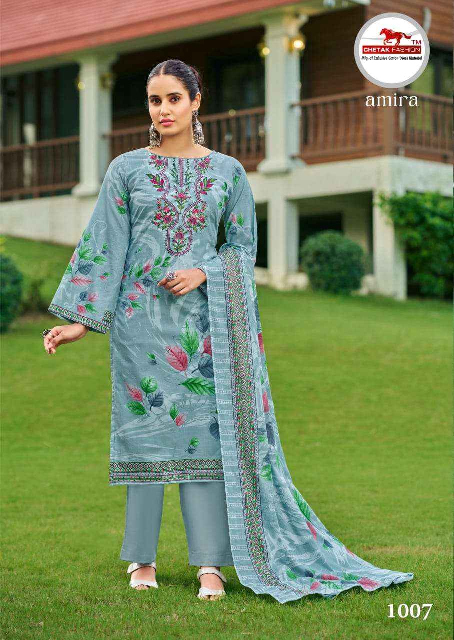 Chetak Fashion Amira Vol 1 Cotton Dress Material 8 pcs Catalogue