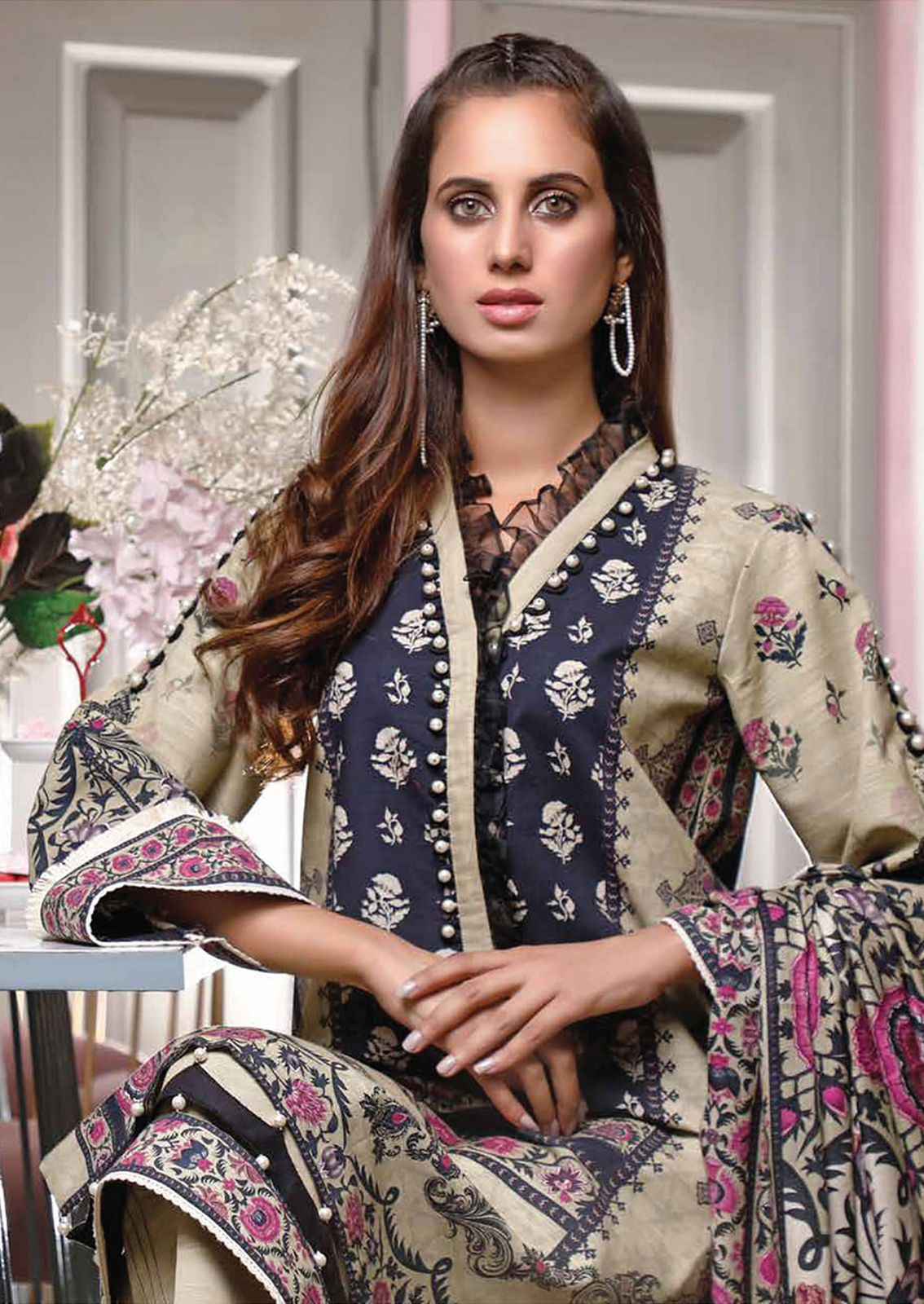 Gull Ahmed Lawn Collection Vol 29 Lawn Cotton Dress Material 6 Pc Catalouge