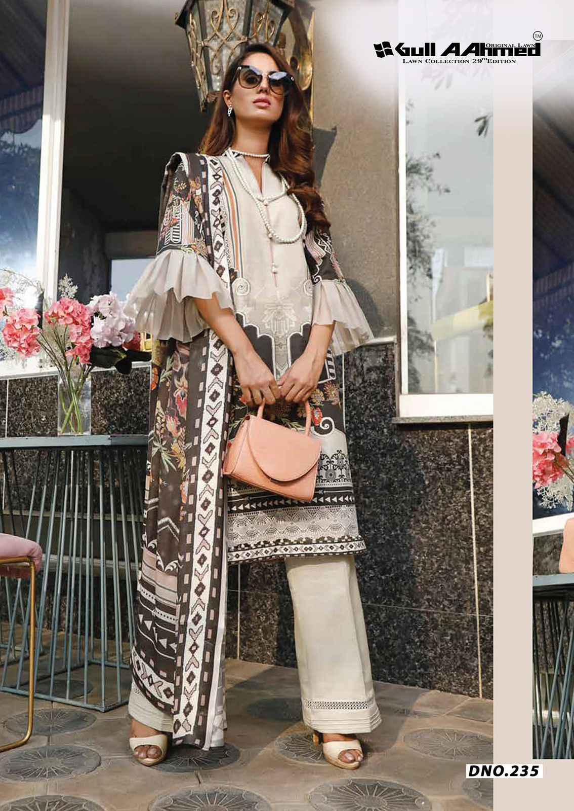 Gull Ahmed Lawn Collection Vol 29 Lawn Cotton Dress Material 6 Pc Catalouge