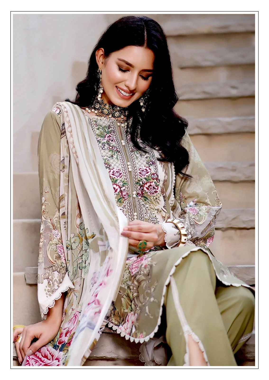 Gull Ahmed Lawn Collection Vol 29 Lawn Cotton Dress Material 6 Pc Catalouge